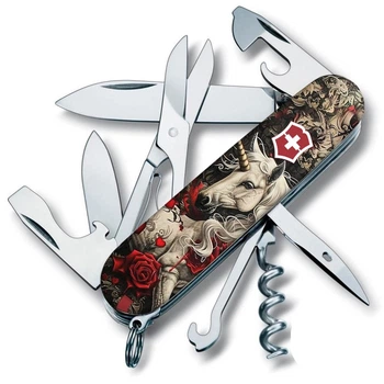 Нож Victorinox Climber Zodiac Конь Beige (1049-Vx13703.7_Z5240pk)