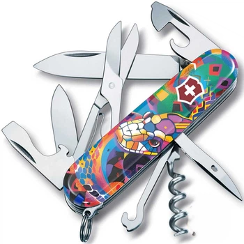 Нож Victorinox Climber Zodiac Змея Multi Color (1049-Vx13703_Z4260pk)