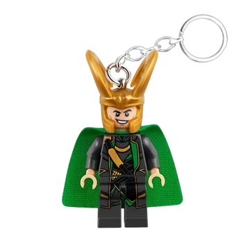 Брелок Lego Loki (Pearl Dark Gray Suit) Super Heroes 854294