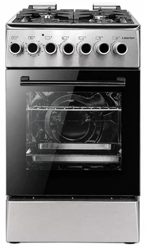 Плита газовая с электрической духовкой Liberton LGC-6604CX