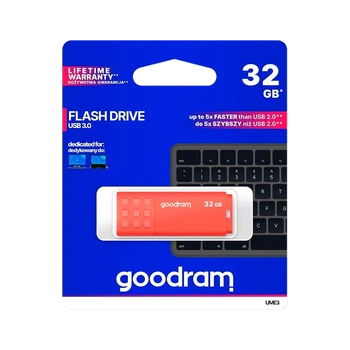 Флеш-накопичувач Goodram USB 3.2 32GB Orange (TGD-UME30320O0R11)