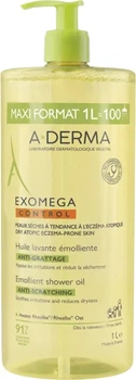 Олія для душу A-Derma Exomega Control для атопічної шкіри 1 л (3282770401400)