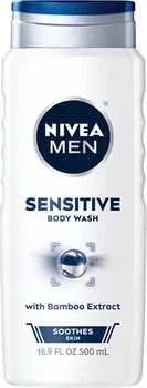 Zestaw żeli pod prysznic męskich Nivea Men Sensitive 3 w 1 nawilżających 2 x 500 ml (9005800351711)