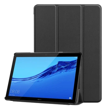 Чехол AIRON Premium для HUAWEI Mediapad T5 10" экокожа Чёрный с подставкой