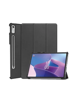Чохол-книжка AIRON Premium Lenovo Tab P11 Pro 2-го покоління Чорный Екошкіра с защитной плівкою и серветкою