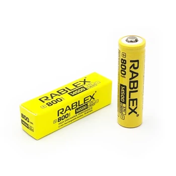 Акумулятор Rablex 14500 Li-ion 800mAh 3.7v