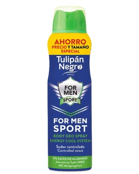 Tulipán Negro Дезодорант-спрей For Men Sport 150 мл