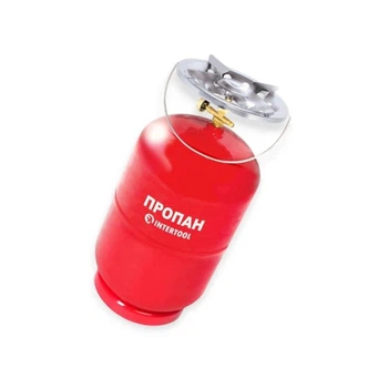 Балон газовий кемпінговий 12 л (комплект) INTERTOOL