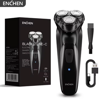 Электробритва Xiaomi ENCHEN BlackStone C 3d плавающее лезвие моется USB зарядка аккумуляторная бритва