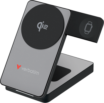 Powerbank Verbatim Charge 'n' Go Qi2 10000 mAh 30W Grey (23942322955)