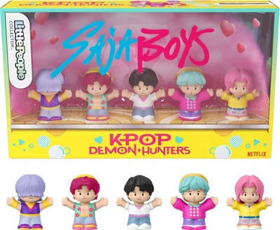 Набір фігурок KPop Demon Hunters Little People Collector Айдоли Saja Boys (JRM88) (194735424412)