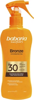 Spray do opalania Babaria Bronze z efektem brązującym SPF30 200 ml (8410412120531)