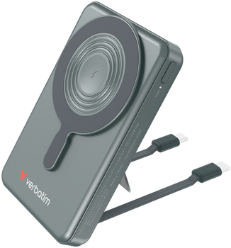 Powerbank Verbatim Charge 'n' Go 2C 10000 mAh 22.5 W Grey (23942322726)