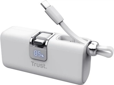 Powerbank Trust Pacto 5000 mAh White (8713439261059)