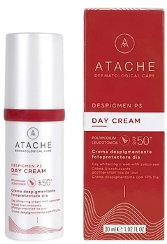 Krem do twarzy z filtrem Spf 50+ Atache Despigmen P3 na przebarwienia 30 ml (8430795008721)
