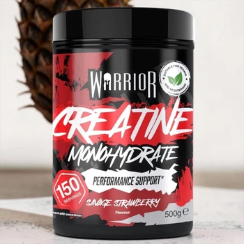 Креатин Warrior Creatine Monohydrate Savage Strawberry 500 г