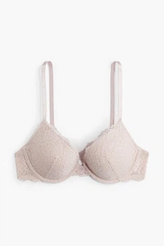 Бюстгальтер жіночий з невеликим Push-Up H&M 75А Рожевий