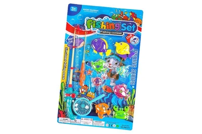Набор для магнитной рыбалки с удочками и рыбками YG Toys развивающая игрушка для детей 3+ (555-311)