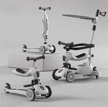 Детский самокат Maraton 3in1 K619 grey (Grey)