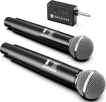 Беспроводной караоке микрофон MAILANGSHI Bluetooth / USB со встроенным аккумулятором