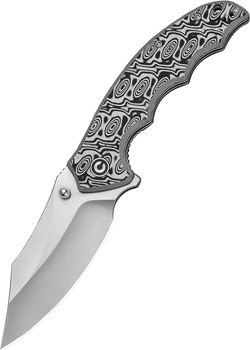 Нож складной туристический Civivi Pentad Черно-белый (C24068-3)