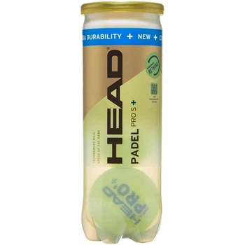 М'ячі для падел тенісу Head PRO S +3 Padel Balls Жовтий (540303)