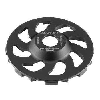 Алмазный шлифовальный диск Graphite 57H896 125 x 22,2 x 5 мм для тяжелых работ