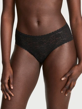 Трусики бразилиана женские Victoria's Secret 968925726 XS Черные (1160939353)