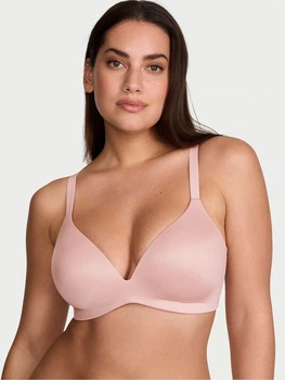 Бюстгальтер с косточками бесшовный Victoria's Secret 210029396 36D Розовый (1161947227)