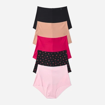 Набор трусиков слипов женских Victoria's Secret 898693139 M 5 шт Яркий микс (1161535457)