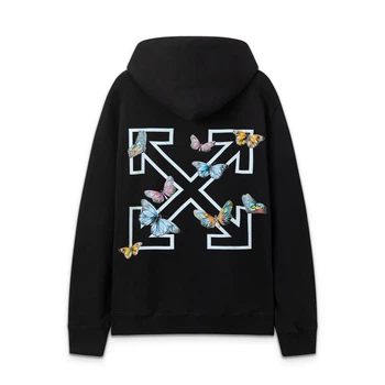 Чоловіче худі OFF White Чорний Розмір L (OFH010)