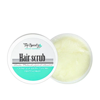 Скраб-пилинг для кожи головы TopBeauty Hair Scrub для глубокого очищения, стимуляции роста и восстановления волос, 250 мл