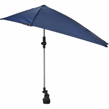 Портативна парасолька-кліпка Sport-Brella Versa-Brella UPF 50+ з універсальним затискачем та поворотом на 360 градусів, темно-синя (1203)