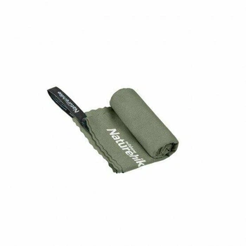Туристическое полотенце Naturehike Ultralight Оливковый 80х40 см быстрое высыхание (NH19Y001-J)