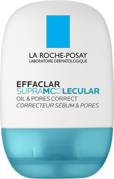 Освежающий матирующий увлажняющий гель La Roche-Posay Effaclar Супрамолекуляр против жирного блеска и расширенных пор кожи лица 40 мл (3337875950336)