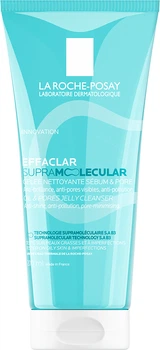 Очищающий гель-желе La Roche-Posay Effaclar супрамолекуляр против жирного блеска и расширенных пор 200 мл (3337875958738)