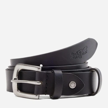 Ремень мужской из натуральной кожи Levi's 614675943 42 (126 см) Черный (1161586014)
