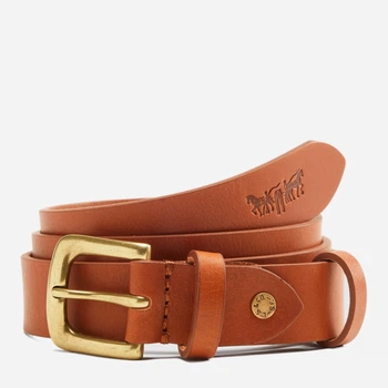 Ремень мужской из натуральной кожи Levi's 847482564 42 (125.5 см) Коричневый (1161649179)