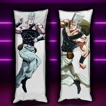 Наволочка 150 х 50 см Джоджо Жан Пьер Польнарефф Jean Pierre Polnareff JoJo's Bizarre для дакімакури тільки наволочка двостороння