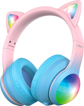 Наушники Proove Kids LumiCat (APP) Blue/Pink (680690037)