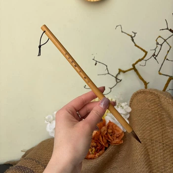 Кисточка из колонка для китайской живописи и каллиграфии 3,2 см