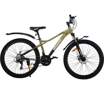 Велосипед AL 26" Spark CITY Axion рама 15" оливковий-чорний (239190)