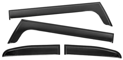Ветровики на окна Niken Luxury (4 шт) для Toyota FJ Cruiser 2006-2022 гг