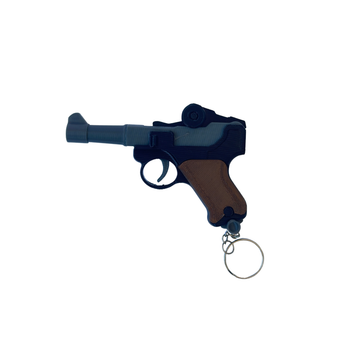 Брелок в виде пистолета Luger P08 «Parabellum» (Slide-Action Toy)