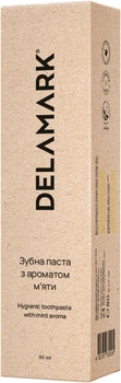 Зубная паста гигиеническая Delamark с ароматом мяты 80 мл (4820152332004)