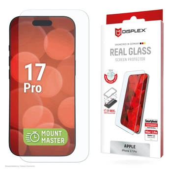 Szkło ochronne Displex Real Glass 2D do smartfona Apple iPhone 17 Pro (4028778127138)