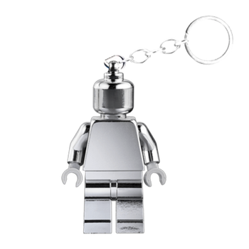 Брелок Lego Chrome Silver Minifigure 854305