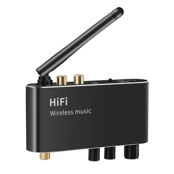 Bluetooth аудіоадаптер 3-в-1 HiFi T01 конвертер звуку — ЦАП (DAC), цифро-аналоговий перетворювач, USB-програвач, Toslink, Coaxial ( T01 )