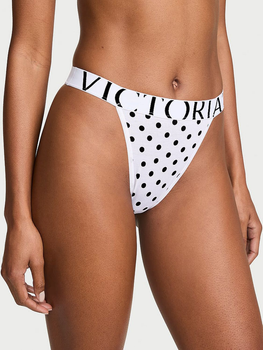 Женские трусики Victoria's Secret (2854496853) Exploded Logo Cotton 90s Brief M белые