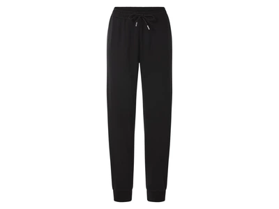 Спортивные штаны Slim Fit с начесом для женщины Esmara LIDL 495642 S Черный
